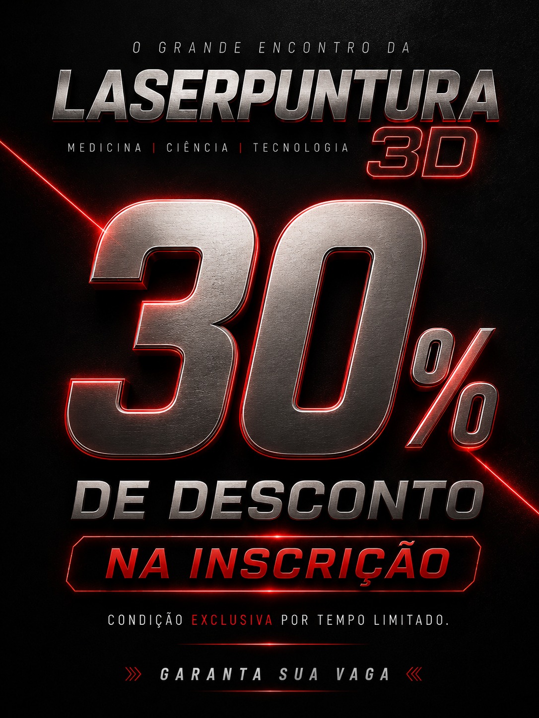 Desconto Laserpuntura 3D