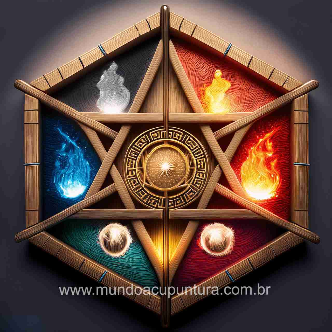 5 elementos estilizados