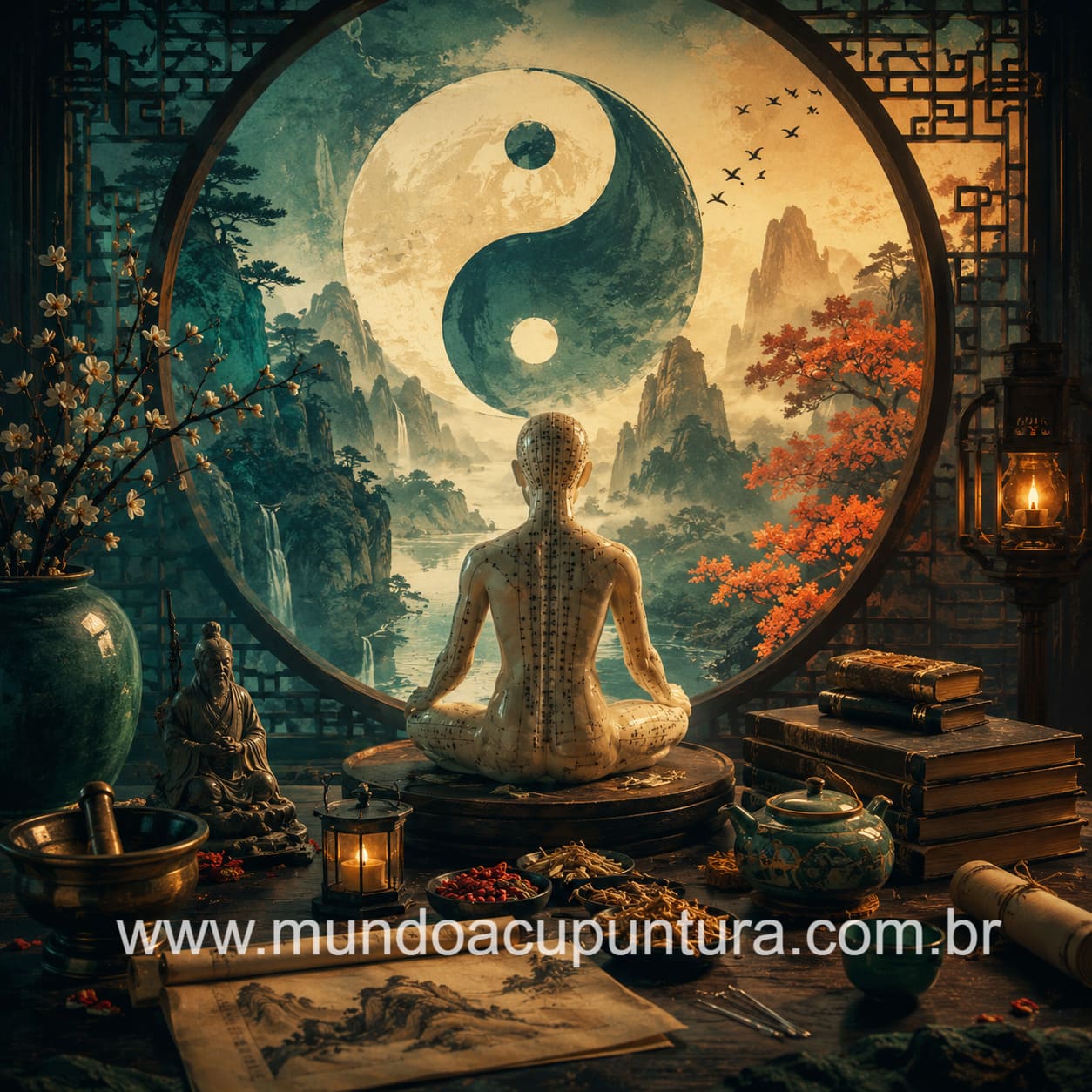 acupuntura abstrata